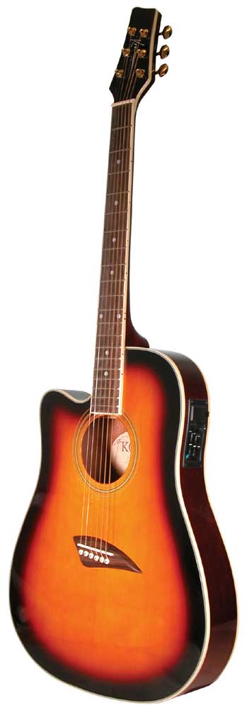 Buy K2 Series Kona Thin Body Acoustic Electric Guitar Music Instruments Student Guitar